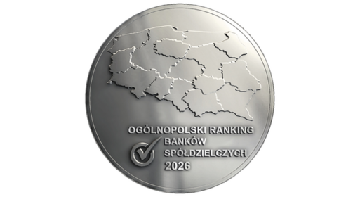 Zdjęcie do 2. miejsce w Og&oacute;lnopolskim Rankingu Bank&oacute;w Sp&oacute;łdzielczych 2026!